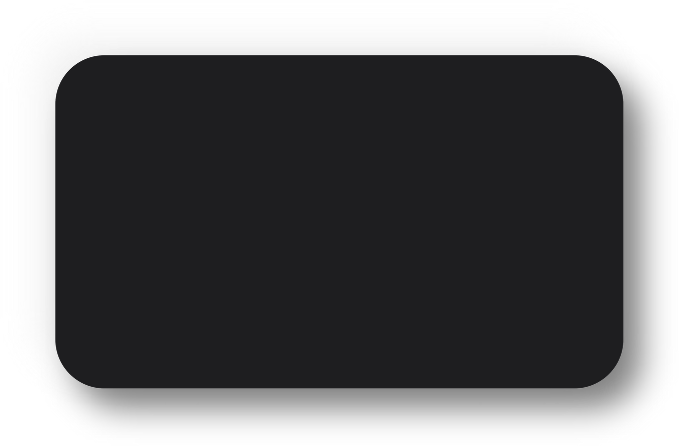 Neumorphic Rectangle, Blank Banner